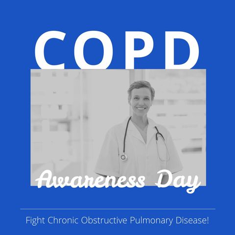 COPD Awareness Day Campaign with Female Doctor
