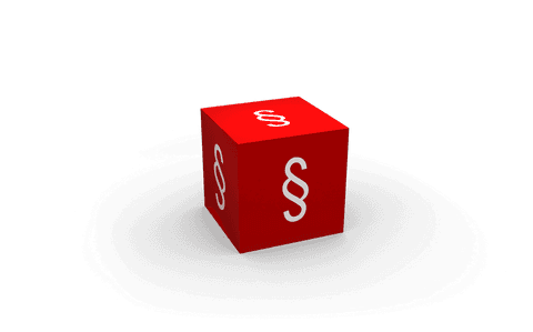transparent red cube with section symbol icon for legal representation - Download Free Stock Videos Pikwizard.com