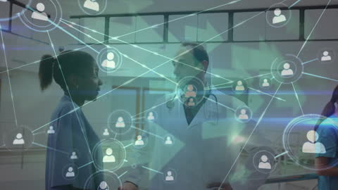 Doctors Engaging in Digital Networked Hospital Environment