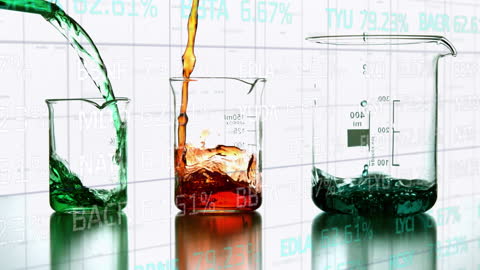 Financial Data Analyzed Through Dynamic Lab Liquids