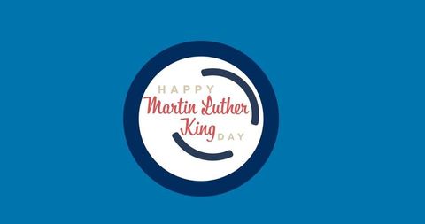 Happy Martin Luther King Day Celebration Message - Download Free Stock Images Pikwizard.com
