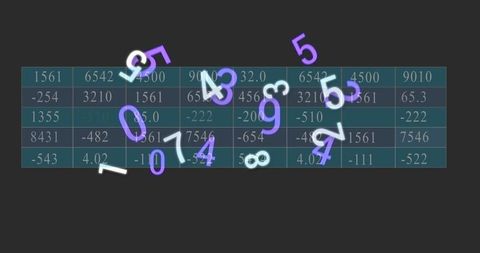 Abstract Representation of Data and Analytics with Floating Numbers - Download Free Stock Images Pikwizard.com