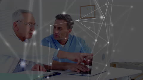 Medical Professionals Discussing Network Technology