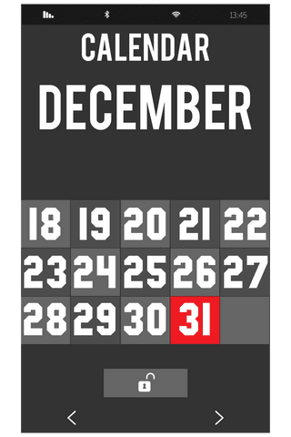 digital calendar display december 31 transparent background - Download Free Stock Videos Pikwizard.com