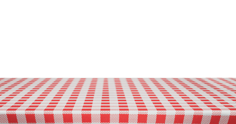 red and white checkered tablecloth with transparent background - Download Free Stock Videos Pikwizard.com