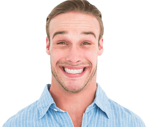 Smiling Man in Blue Shirt on Transparent Background - Download Free Stock Videos Pikwizard.com