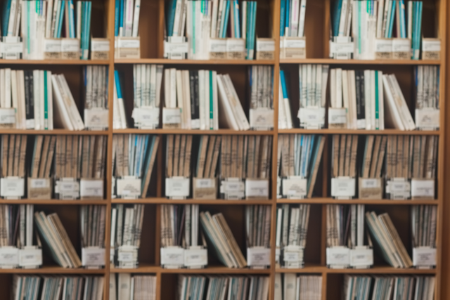 Transparent Library Bookshelf With Assorted Books in Educational Setting - Download Free Stock Videos Pikwizard.com