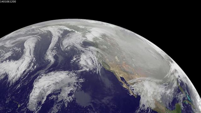 Polar Vortex Impact on North America Seen from Space - Download Free Stock Photos Pikwizard.com