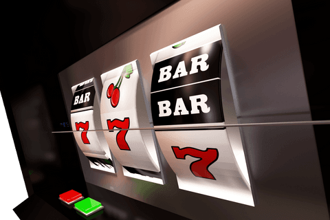 lively slot machine spinning with bar and number seven in casino - Download Free Stock Videos Pikwizard.com