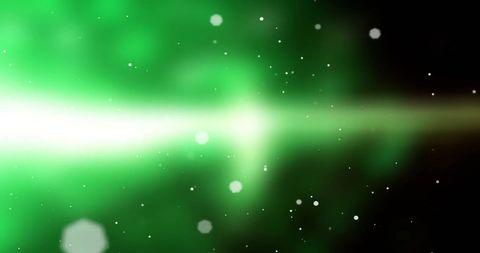 Glowing Green Lights with Bokeh Effect on Black Background - Download Free Stock Images Pikwizard.com