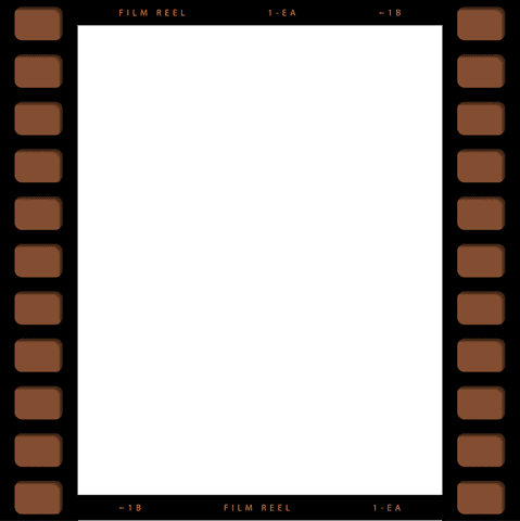 transparent vintage film reel frame with gray center space - Download Free Stock Videos Pikwizard.com