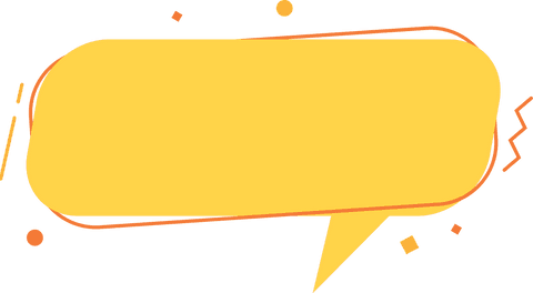 Yellow Speech Bubble on Transparent Background for Messages - Download Free Stock Videos Pikwizard.com