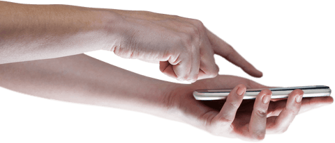 Transparent Hand Gesture Using Smartphone for Communication - Download Free Stock Videos Pikwizard.com