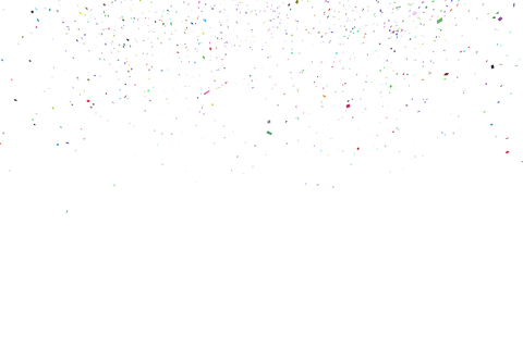 Colorful Confetti Digital Abstract on Transparent Background - Download Free Stock Videos Pikwizard.com