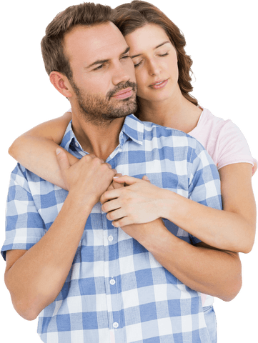cheerful couple embracing happiness transparent background - Download Free Stock Videos Pikwizard.com