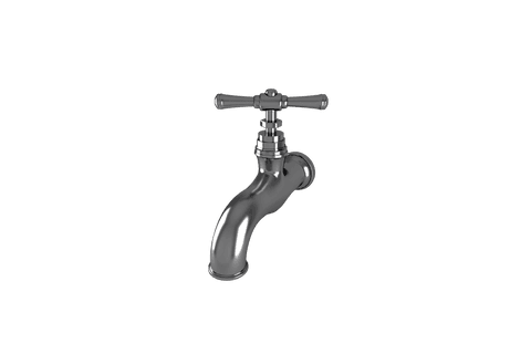 transparent background silver faucet high angle - Download Free Stock Videos Pikwizard.com