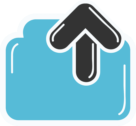 Transparent Upload Folder Icon Illustration - Download Free Stock Videos Pikwizard.com