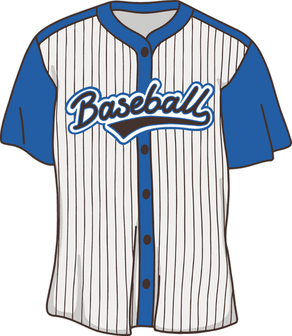 flat design baseball jersey with script logo on transparent background - Download Free Stock Videos Pikwizard.com