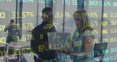 Financial Data Transparency in Modern Office Environment - Download Free Stock Images Pikwizard.com