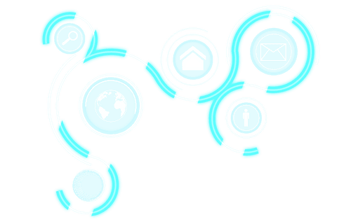 transparent digital interface circles with global icons - Download Free Stock Videos Pikwizard.com