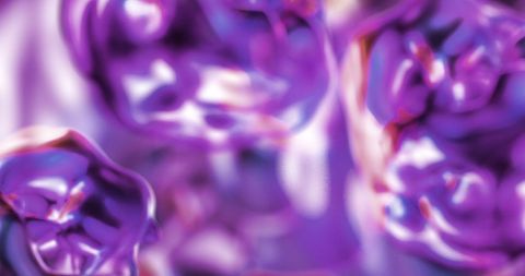 Abstract Purple Metallic Organic Shapes Moving - Download Free Stock Images Pikwizard.com