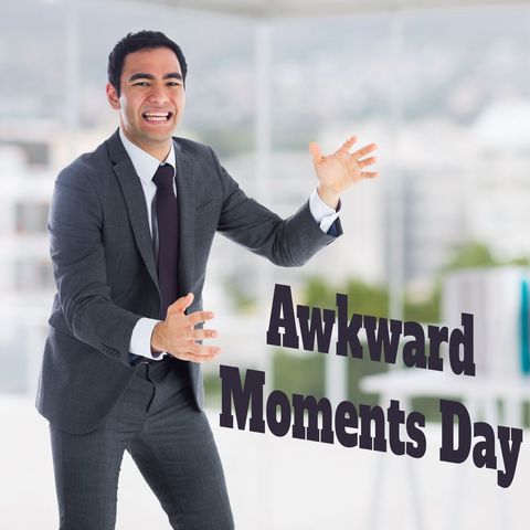 Celebrating Awkward Moments Day with Joyful Office Dance - Download Free Stock Templates Pikwizard.com