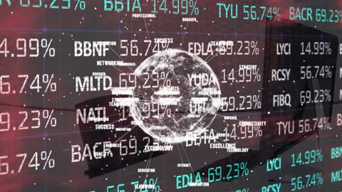 Digital Financial Data Processing Across Global Network Interface