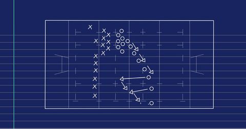 Complex Sports Strategy Planning Display with Digital Interface - Download Free Stock Images Pikwizard.com
