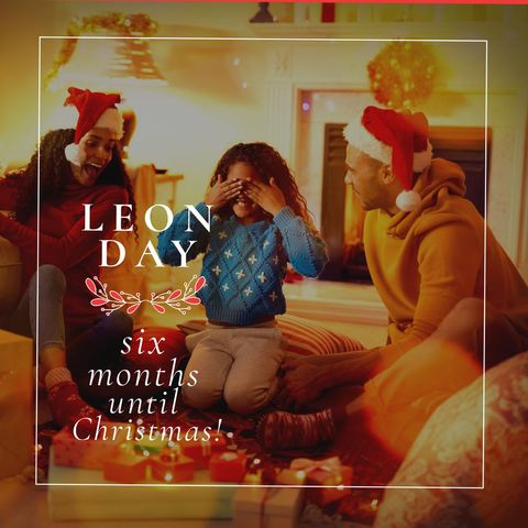 festive family celebrating leon day together - Download Free Stock Templates Pikwizard.com
