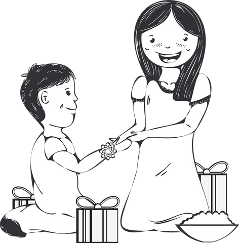 kids exchanging floral bracelets illustrating pure friendship - Download Free Stock Videos Pikwizard.com