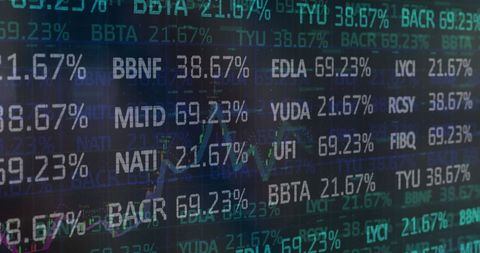 digital stock market display with graphic indicators - Download Free Stock Images Pikwizard.com