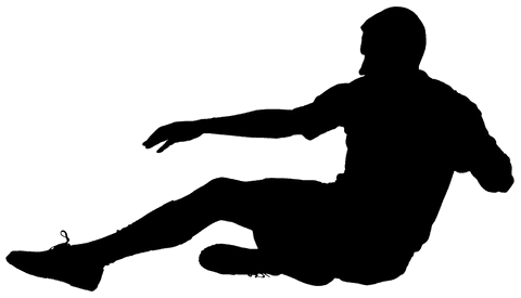 Transparent PNG Silhouette of Male Football Player - Download Free Stock Videos Pikwizard.com