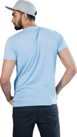 Transparent Casual Young Man in Stylish Pose Wearing Cap - Download Free Stock Videos Pikwizard.com