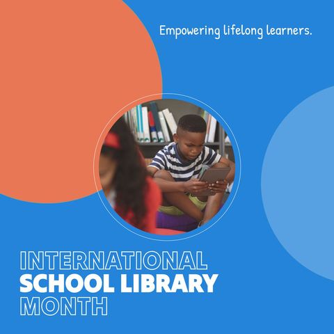 celebrate international school library month: a child exploring learning - Download Free Stock Templates Pikwizard.com