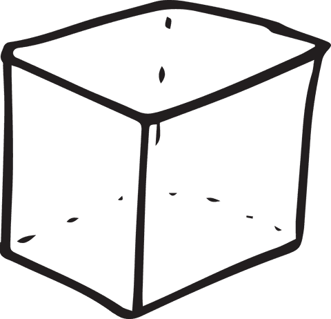 geometric transparent hand-drawn cube illustration - Download Free Stock Videos Pikwizard.com