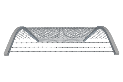 wire fence digital illustration on transparent background - Download Free Stock Videos Pikwizard.com