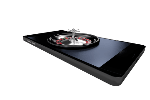 transparent mobile phone with 3d roulette wheel concept - Download Free Stock Videos Pikwizard.com