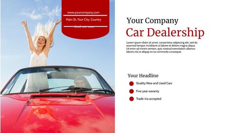 excited woman through sunroof in luxurious red car - Download Free Stock Templates Pikwizard.com