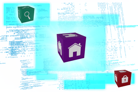 transparent digital security and search interface icons - Download Free Stock Videos Pikwizard.com