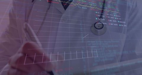 Doctor Engaging with Technology and Medical Data - Download Free Stock Images Pikwizard.com