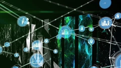 Digital Connection with Holographic Graphs and Icons