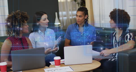 Diverse Team Engaging in Data Strategy Discussion