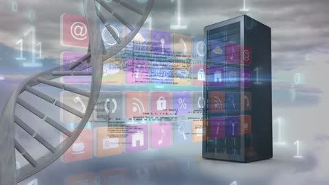 DNA Technology Integrating with Cloud Data Server