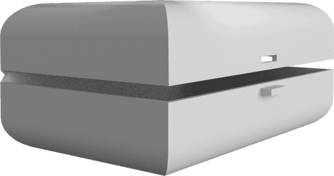 grey storage container on transparent background - Download Free Stock Videos Pikwizard.com