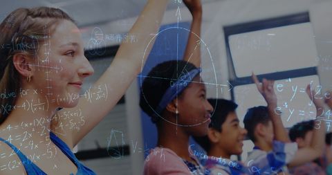 Children Engaging with Mathematics in Classroom Setting - Download Free Stock Images Pikwizard.com