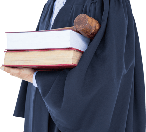 transparent judge holding legal books and wood gavel - Download Free Stock Videos Pikwizard.com