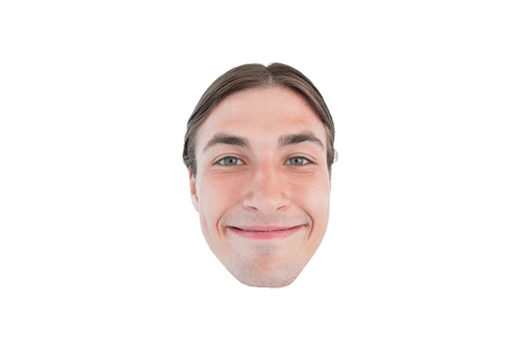 smiling face of caucasian man on transparent background - Download Free Stock Videos Pikwizard.com