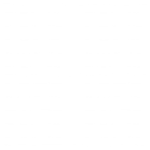Hand-drawn white lines abstract pattern on transparent background