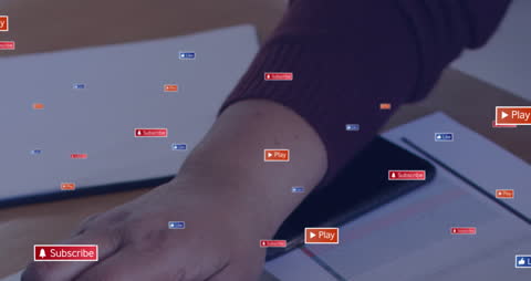 Concept of Data Processing with Digital Interaction Overlay