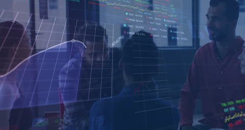 Digital Data Overlay in Business Meeting Environment